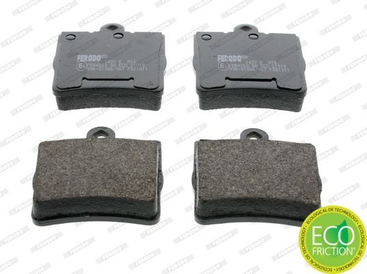 Комплект тормозных колодок, диско FDB1311 FERODO