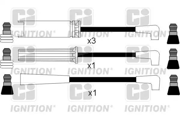 Ккомплект проводов зажигания XC417 QUINTON HAZELL