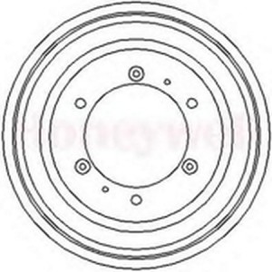 Тормозной барабан 329097B BENDIX JURID