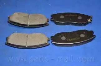 Колодки тормозные дисковые PKA-031 PMC PARTS MALL