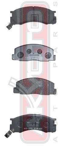 Колодки тормозные дисковые AKD-1273 AKYOTO