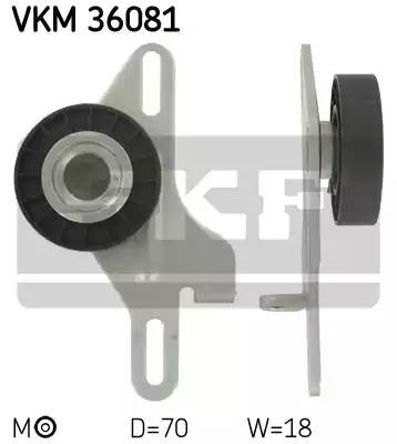 Натяжной ролик, поликлиновой  ремень VKM36081 SKF