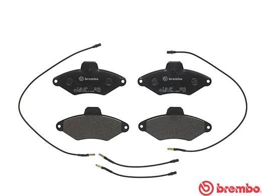 Комплект тормозных колодок, диско P61052 BREMBO
