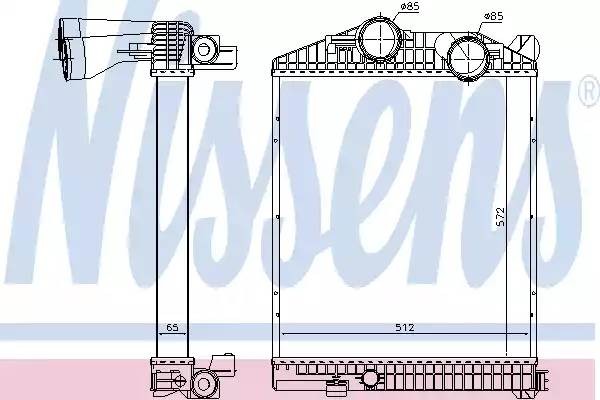 Интеркулер 97033 NISSENS