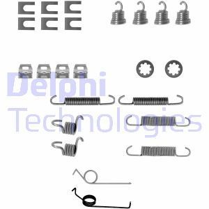 Комплектующие, тормозная колодка LY1007 DELPHI