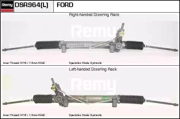 Рулевой механизм DSR964L DELCO REMY