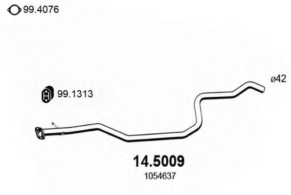 Выпускной трубопровод 145009 ASSO