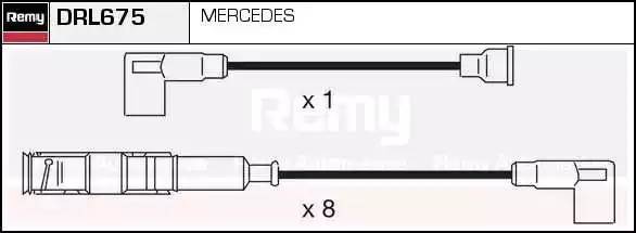 Ккомплект проводов зажигания DRL675 DELCO REMY