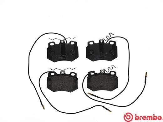 Комплект тормозных колодок, диско P 61 041 BREMBO
