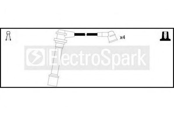 Ккомплект проводов зажигания OEK074 STANDARD