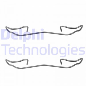 Комплектующие, колодки дискового тормоза LX0167 DELPHI