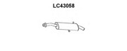 Глушитель выхлопных газов конечный LC43058 VENEPORTE