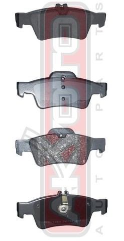 Колодки тормозные дисковые AKD-1364 AKYOTO