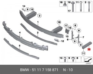 Деталь 51 11 7 158 871 BMW