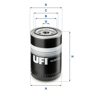 Масляный фильтр 23.241.00 UFI