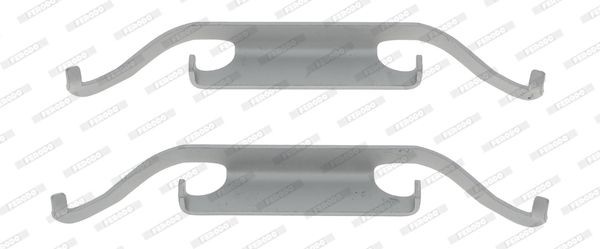 Комплектующие, колодки дискового тормоза FBA484 FERODO
