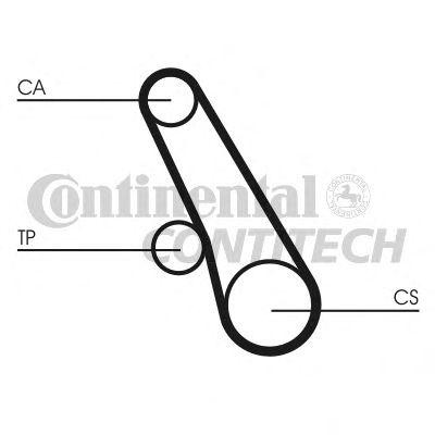 Комплект ремня ГРМ CT1039K2 CONTITECH