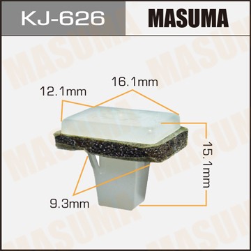 Клипса крепежная KJ626 MASUMA