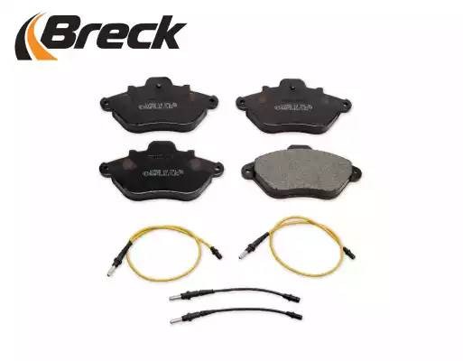 Комплект тормозных колодок, диско 21296 00 701 10 BRECK