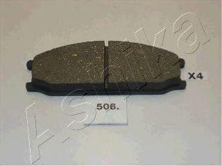 Комплект тормозных колодок, диско 50-05-506 ASHIKA