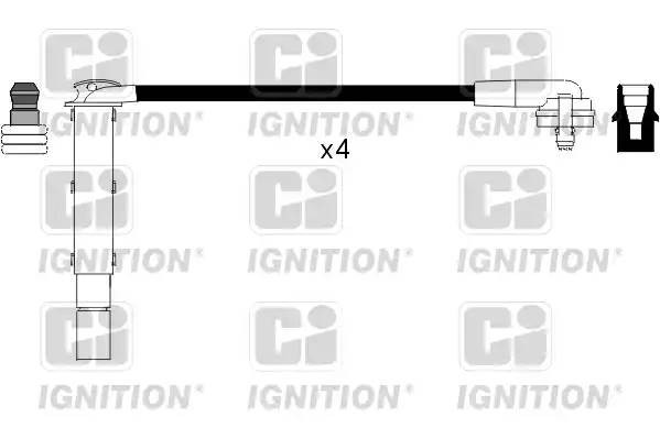 Ккомплект проводов зажигания XC883 QUINTON HAZELL