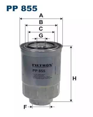 Фильтр топливный PP855 FILTRON