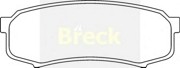 Комплект тормозных колодок, диско 2192000 BRECK