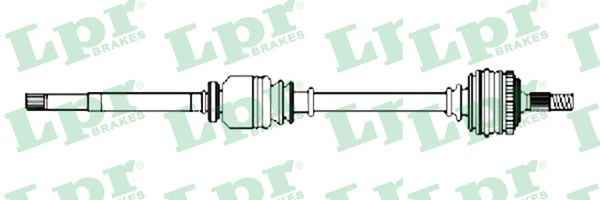 Приводной вал DS38168 LPR