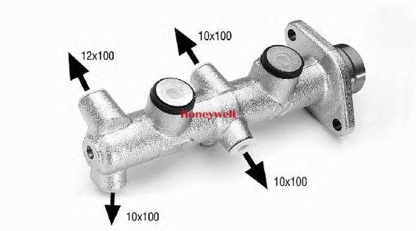 Главный тормозной цилиндр 131690B BENDIX JURID