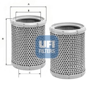 Воздушный фильтр 27.874.00 UFI