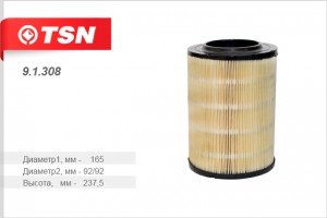 Фильтр воздушный 91308 TSN
