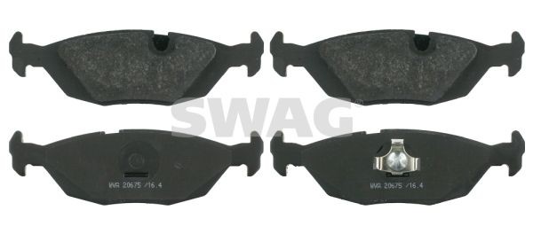 Комплект тормозных колодок, диско 20 91 6141 SWAG