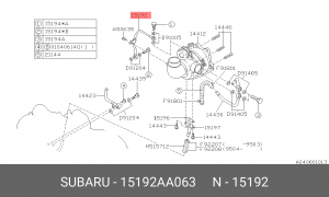 Деталь 15192AA063 SUBARU