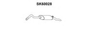 Глушитель выхлопных газов конечный SK60028 VENEPORTE