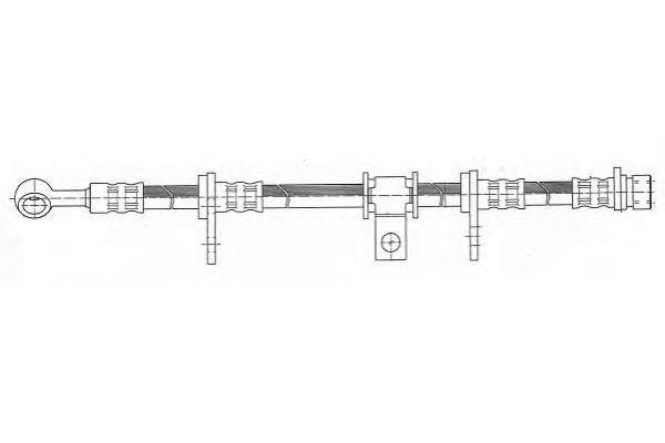 Тормозной шланг FHY2294 FERODO