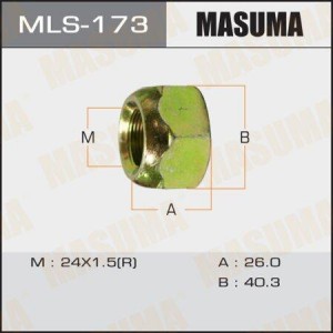 Гайка крепления колеса MLS-173 MASUMA