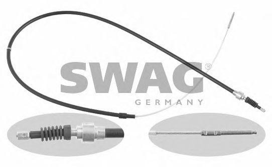 Трос, стояночная тормозная система 30 91 4234 SWAG