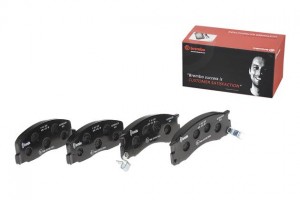 Комплект тормозных колодок, диско P 83 029 BREMBO
