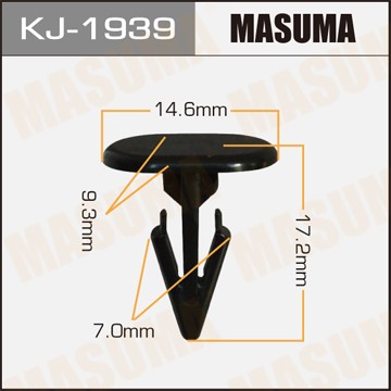 Клипса крепежная KJ1939 MASUMA