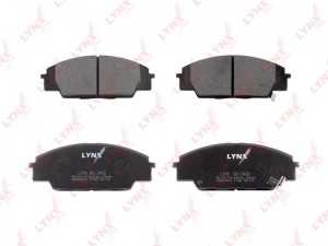 Колодки тормозные дисковые BD-3408 LYNXAUTO
