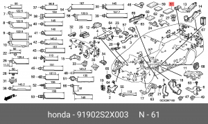 Деталь 91902S2X003 HONDA