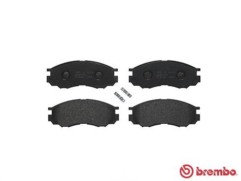 Комплект тормозных колодок, диско P54020 BREMBO