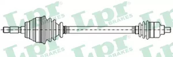 Приводной вал DS22121 LPR