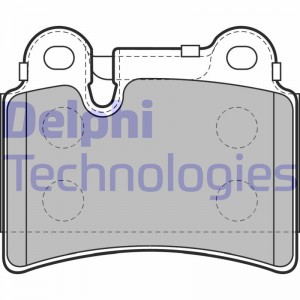 Колодки тормозные дисковые LP2061 DELPHI