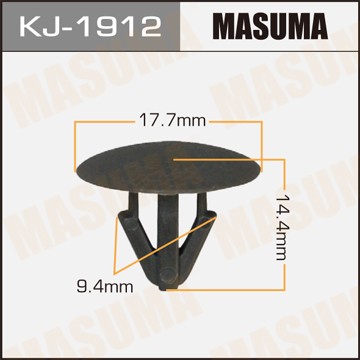 Клипса крепежная KJ1912 MASUMA