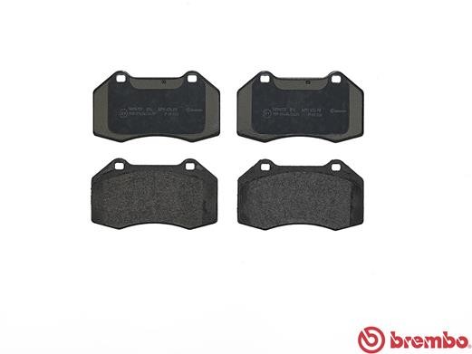 Комплект тормозных колодок, диско P68036 BREMBO
