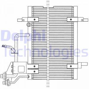 Конденсатор, кондиционер TSP0225011 DELPHI