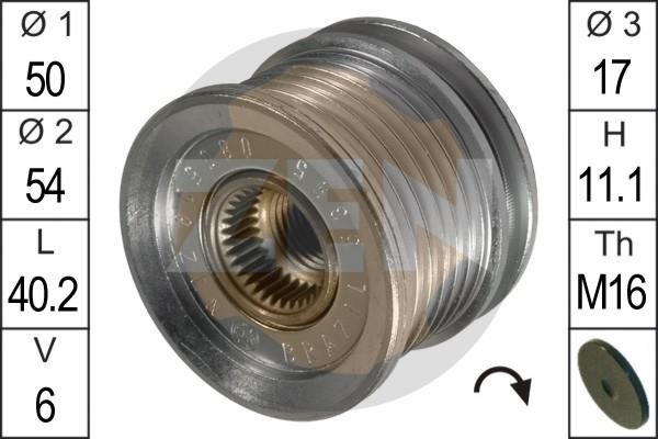 Шкив генератора ZN5395 ZEN