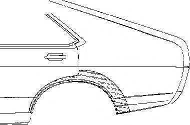 Боковина 5807147 VAN WEZEL