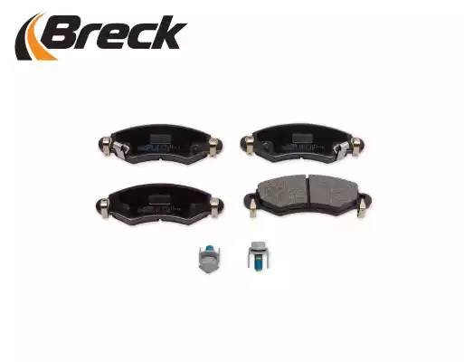 Комплект тормозных колодок, диско 232530070210 BRECK
